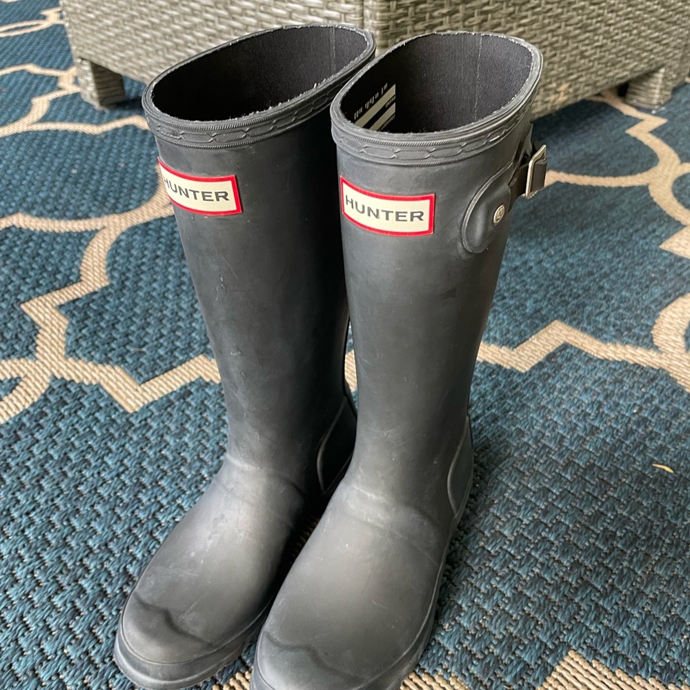 Hunter navy Rain Boots